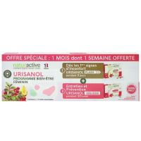 Urinasol Flash Cranberry 10 gélules + 10 capsules