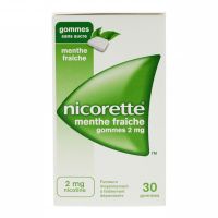 2mg menthe fraîche - 30 gommes