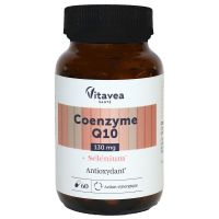 Coenzyme Q10 130mg + selenium antioxydant 60 gélules