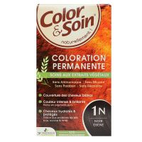 Color & Soin coloration permanente - 1N noir ébéne