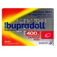 Ibupradoll 400mg 10 capsules molles