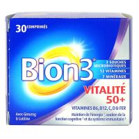 Bion 3 senior vitalité 30 comprimés
