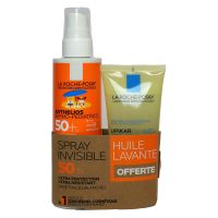 Anthelios spray SPF50+ 200ml + Lipikar huile 100ml offerte