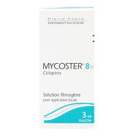 Mycoster 8% solution filmogène flacon 3ml
