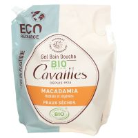 Gel bain douche macadamia peaux sèches éco-recharge 1L