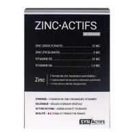 Zinc Actifs complément alimentaire 60 gélules