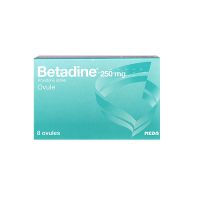 Betadine 250 mg 8 ovules