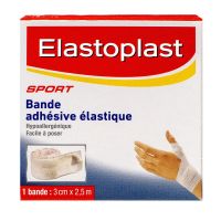 Bande adhésive élastique 3cm x 2,5m