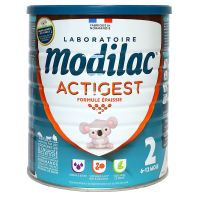 Actigest lait 2ème âge 6 à 12 mois 800g