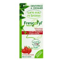 Frescoryl 10 comprimés dentifrice à croquer fraise