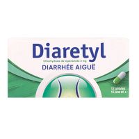 Diaretyl lopéramide 2mg 12 gélules