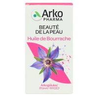 Arkogélules huile bourrache beauté de la peau 60 capsules