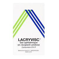 Lacryvisc gel ophtalmique 30 unidoses