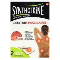 Syntholkiné 2 patchs chauffants petit format