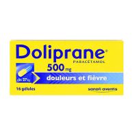 Doliprane 500mg 16 gélules