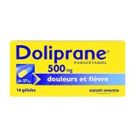 Doliprane 500mg 16 gélules