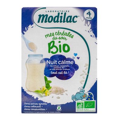 Mes Cereales Du Soir Bio Des 4 6 Mois Nuit Calme 250g