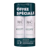 Keops déodorant spray sec 2x150ml