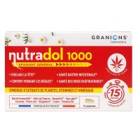 Nutradol 1000 apaisant général 15 comprimés