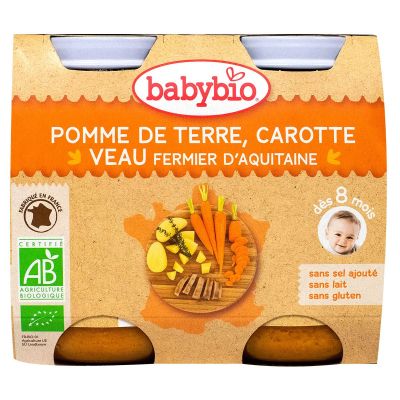Babybio - Compote pot bio délice des vergers dès 6 mois