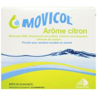 Movicol citron poudre pour solution buvable 20 sachets