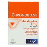 Chronobiane mélatonine 1mg 30 comprimés