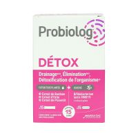 Probiolog detox 15 gélules et 15 sticks