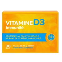Vitamine D3 immunité 30 gélules
