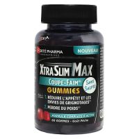 XtraSlim Max coupe-faim pêche 60 gummies