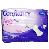 Lady 14 protections anatomiques nuit 6 gouttes