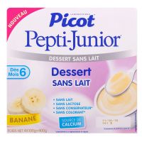 Pepti-Junior banane dès 6 mois 4x100g