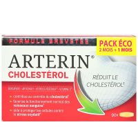 Arterin Cholesterol actifs d'origine naturelle 90 comprimés