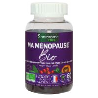 Ma ménopause bio réduction bouffées de chaleur 60 gummies