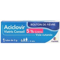 Aciclovir 5% crème tube