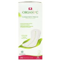 20 protège-slips Maxi coton bio