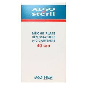 Algo Steril 16 compresses hemostatiques et cicatrisantes 5x40cm