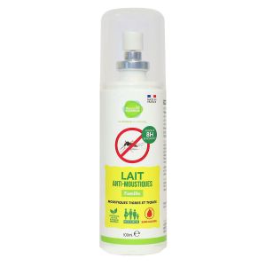 Lait anti-moustiques tigres et tiques famille 100ml