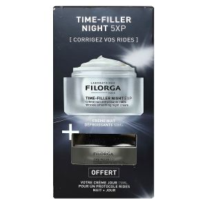 Coffret Time-Filler Night 5XP soin de nuit anti-rides