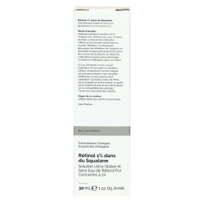 Retinol 1% dans du Squalane solution ultra-stable 30ml