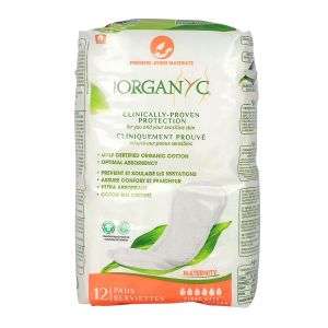 12 serviettes maternité premiers jours