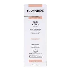 Nutrition intense soin corps bio 200g