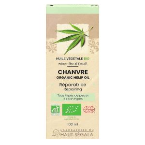 Huile végétale de chanvre biologique 100ml