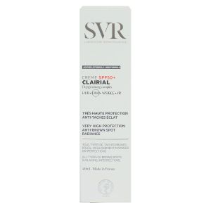 Clairial crème SPF50+ très haute protection solaire 40ml