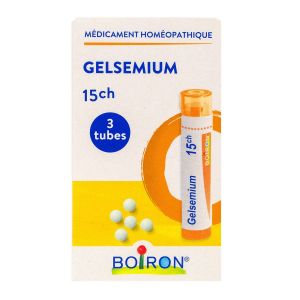 Gelsemium 15ch 3tubes boiron