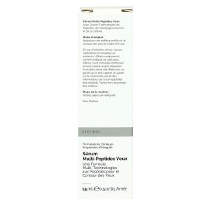 Serum multi-peptides yeux contour des yeux 15ml