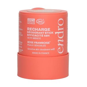 Déodorant stick rose framboise recharge 50g
