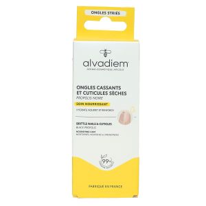 Soin nourrissant ongles secs cassants striés cuticules 10ml