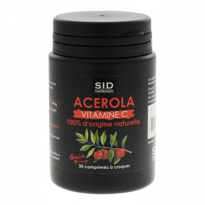 Acérola vitamine C 30 comprimés