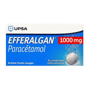 Efferalgan 1g 8 comprimés