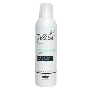 Mousse de douche lait de chèvre 200ml